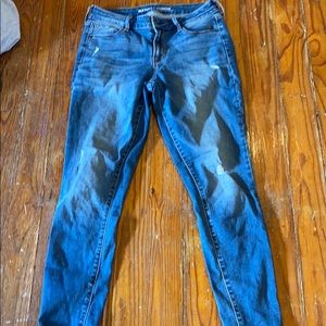 Light wash jeans